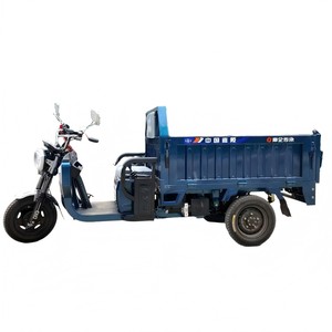 Triciclo <span class=keywords><strong>Eléctrico</strong></span> Resistente de 60V/72V 1800W, Color Azul, 1.8 Metros, <span class=keywords><strong>con</strong></span> Caja de Carga Abierta de Acero Manganeso - Product Image 2