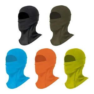 Unisex Sports Face Mask Thickened Windproof Polyester For Outdoor Use