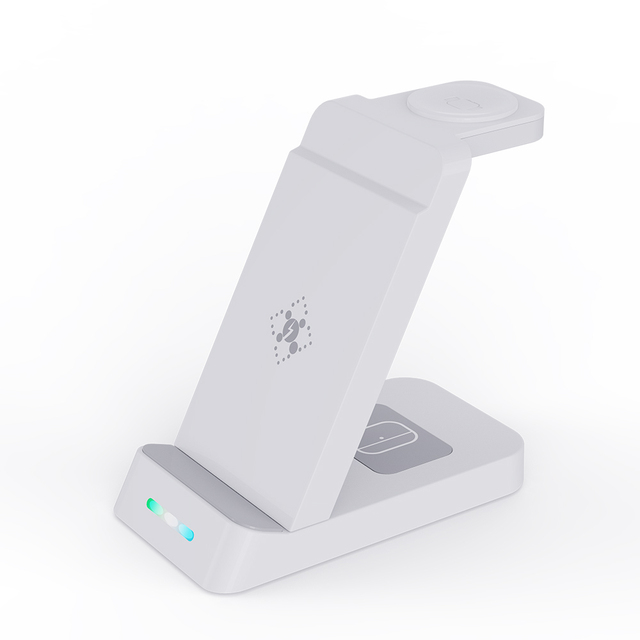 Multifunctional Foldable Magnetic Wireless Charger for Watch airpods Mobile Phones iphone samsung 3 in 1 Wireless Charger