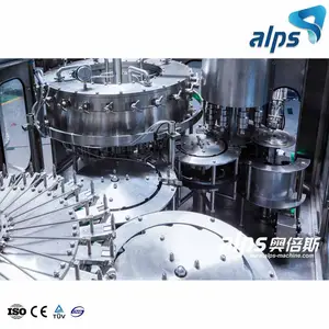 Full Automatic Carbonated Beverage Factory Production Line Cola Soda Energy Soft Drink Co2 Sparking Water Filling Making Machine