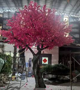 Arbre Artificiel Fleurissant <span class=keywords><strong>Cerisier</strong></span> Décoratif Arbre de Décoration de Mariage <span class=keywords><strong>Cerisier</strong></span> Blanc - Product Image 5
