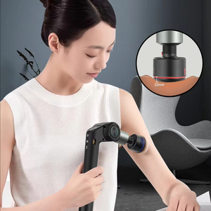 Vendite dirette della fabbrica pistola di rilassamento della Fascia del collo e della spalla, pistola di massaggio del tessuto del muscolo profondo di impatto silenzioso - Product Image 1