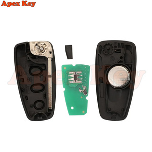 433MHz 4D63 ชิป 40 บิตรีโมทกุญแจรถสำหรับฟอร์ด มอนเดโอ ซี-แมกซ์ เอส-แมกซ์ โฟกัส เฟียสต้า 2010 2011 2012 3 ปุ่ม FOB - Product Image 3