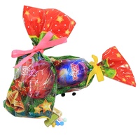 Sac à soufflet personnalisé pour Noël, en PE, PO, PP, OPP, CPE, imprimé, écologique, recyclable et biodégradable, pour emballage de mode, shopping, cadeaux, sucre, snacks, bougies