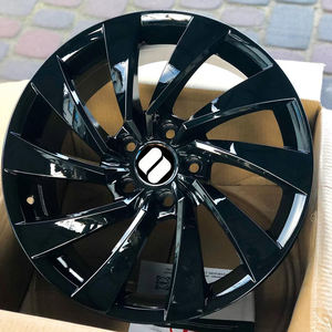 SY-09099 1 pièce, jantes en alliage de voiture de tourisme, couleur noire brillante personnalisée, légères, pour Tesla 18 19 20 22 <span class=keywords><strong>pouces</strong></span> 5*114.3 5*120 - Product Image 3