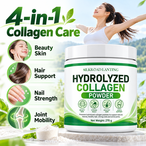 Wholesale Hydrolyzed <b>Collagen</b> <b>Peptides</b> <b>Powder</b> 270g for Anti Aging Skin and Joint Support private label gluten free <b>collagen</b> supp - Product Image 5