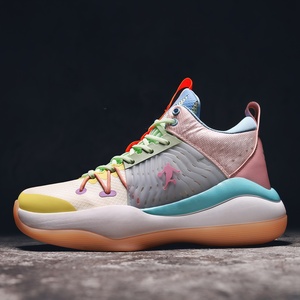 Chaussures de basket-ball pour hommes, logo de marque rétro classique personnalisé, haute qualité, absorption des chocs professionnelle, baskets de sport pour hommes - Product Image 3