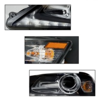 Pièces de rechange NAFU à prix de gros pour LEXUS, kit personnalisé, ensemble de phares à lentille unique, phare combiné LED, protection UV