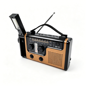 Générateur d'énergie <span class=keywords><strong>Radio</strong></span> portable d'urgence à bande complète avec lampe torche pour extérieur, rechargeable, <span class=keywords><strong>radio</strong></span> FM 1501-2000mAh 0-5W - Product Image 2