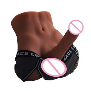 Muñecas Consolador Realistas de Medio Cuerpo con Culo Grande para Masturbación Femenina, Orgasmo Vaginal, Juguetes Sexuales para Adultos para Mujeres, Hombres Gay y Masaje Anal - Product Image 5