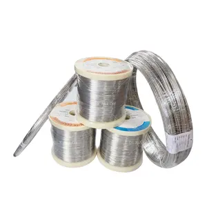 Bright Acid white Oxidation Thermocouple grade wire Type k KPKN thermocouple bare wire NI-CR NI-AL NI-SI for sensor cable with c