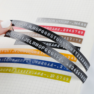 Cinta de 9mm compatible con <span class=keywords><strong>DYMO</strong></span> Impresora 3D cinta de grabado Manual etiquetas estéreo para <span class=keywords><strong>Dymo</strong></span> <span class=keywords><strong>1610</strong></span>/1540 Motex E101 impresora de etiquetas - Product Image 6