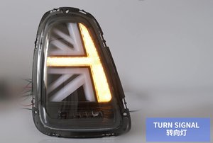 R56 Rear Tail Lamp Assembly New LED 12V Taillight With Red Streamer Turn Signal Modification for 2007-2013 <b>Mini</b> for <b>MINI</b> R56 - Product Image 4