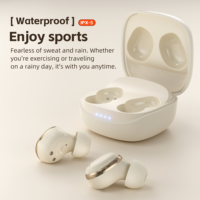 QERE E30 Vente Flash Écouteurs sans fil Bluetooth 5.3 avec transducteur de 13 mm pour une autonomie prolongée
