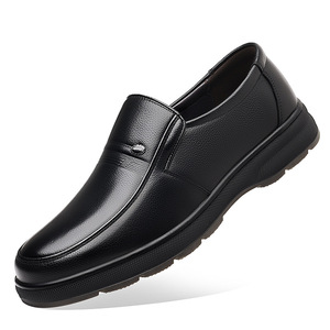 Zapatos de Vestir Casuales de Oficina para Hombre, de Piel, Sin Cordones, Tacón Bajo, Transpirables, con Suela de Goma, Wenzhou Zhejiang - Product Image 4