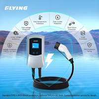 Borne de recharge murale AC EVSE ODM Factory 7kW 11kW 22kW Type 2 GB/T, station de recharge intelligente CE