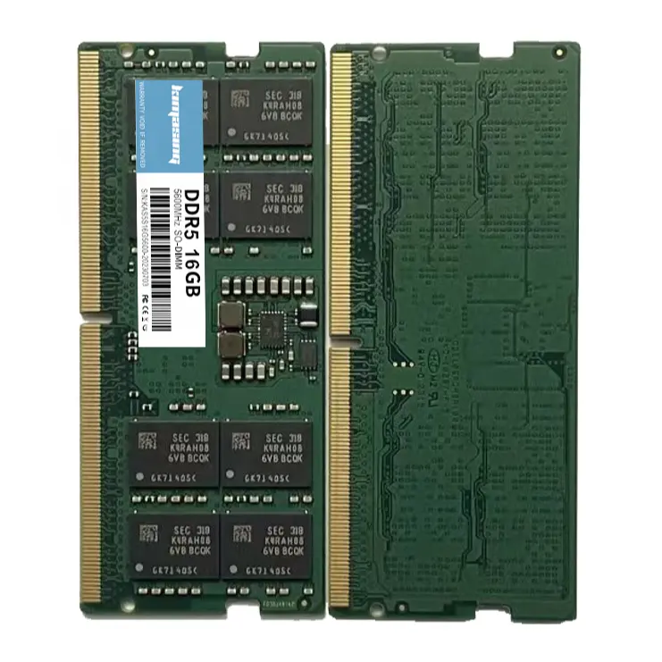 KIMASING WHOLE SALE ORIGINAL IC LAPTOP SODIMM good quality 1.1V DDR5 memory 16G 5600