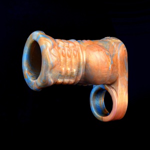 NNSX Venta al por mayor de fábrica: Set de fundas huecas para pene y anillos escrotales para hombre, juguetes sexuales para adultos, set de anillos para juguetes sexuales - Product Image 6