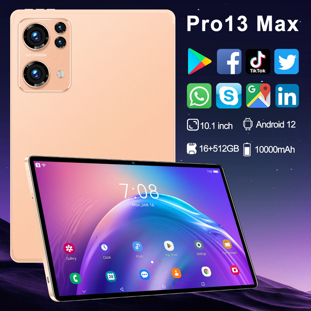 Best Selling Tablet With Type-C Usb Android Tablet Octa Core Dual Sim GPS 4G 5G Wifi Tablet Pc