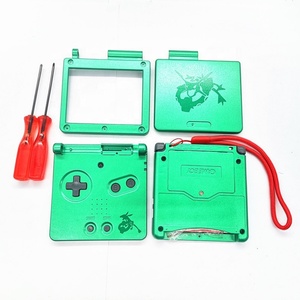 Kit de remplacement de coque de boîtier Emerald avec instructions gratuites pour GBA SP Gameboy Advance SP - Product Image 2