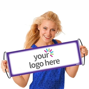 Custom LOGO Full Color Printed Sports Portable Cheering Scrolling Retractable Handheld <b>Banners</b> - Product Image 2