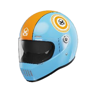 Casque de moto intégral de style rétro pour enfants en ABS avec doublure en mousse et fermeture à dégagement rapide Produit OEM de taille libre - Product Image 4
