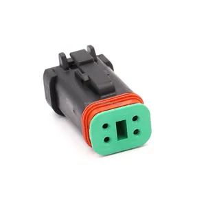 4 pin female black waterproof blade connector DT06-4S-E005 Car Light Accessories 12v temperature sensor map sensor truck wire