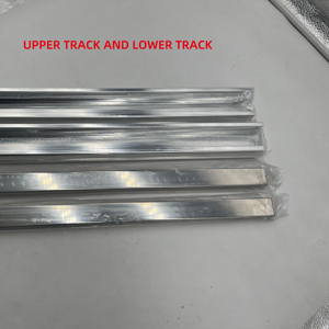 Phong cách mới tắm không khung cửa trượt hệ thống góc trượt hệ thống gấp cửa kính phụ kiện phần cứng cho phòng tắm - Product Image 4