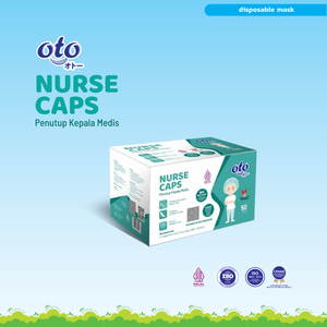 Gorros desechables transpirables para enfermeras, con ajuste seguro y protección limpia, para uso en hospitales, clínicas y laboratorios, unisex, blanco y verde - Product Image 3