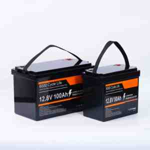 بطارية lifepo4 ليثيوم أيون فوسفات الحديد 12V50AH مضادة للاهتزاز ، بطاريات RV البحرية للتخييم ، خلايا درجة A - Product Image 5