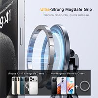 Nouveau support de téléphone magnétique universel flexible et réglable à 360 degrés pour bureau, voyage, utilisation multiple, support de tablette, trépied pour ordinateur portable