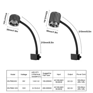 Lámpara LED para Acuario Marino JSD Serie Horizon 2026, Espectro UV, Accesorios para Tanques de Corales, Venta al por Mayor, Lámpara de Repuesto <span class=keywords><strong>1</strong></span> a <span class=keywords><strong>1</strong></span> - Product Image 6