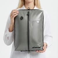 Sac de voyage organisateur sous vide personnalisable, durable, léger, portable, multifonctionnel, avec fermeture éclair et design tendance