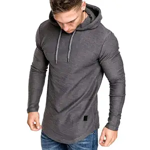 Siyah cuma stok satış Mens moda atletik Hoodies katı renk polar kazak spor Sweatshirt, artı boyutu erkek Hoodies