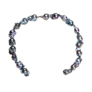 ไข่มุกน้ำจืดทรงบาร็อคธรรมชาติจากจูจี้ สีขาวสว่างสดใส รูปทรงหางปลา สำหรับงาน DIY เครื่องประดับยังไม่เสร็จสมบูรณ์ ใช้สำหรับย้อมสี - Product Image 5