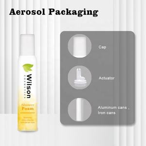 Espuma de ducha de 150ml, tamaño personalizado, lata de aluminio, fragancia de Limpieza Profunda, aminoácido, Burbuja suave, espuma de ducha sensible, Mousse - Product Image 2