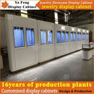 Vitrina de Joyería de Vidrio Moderna, Resistente y Ecológica, con Iluminación LED Personalizable, Directo de Fábrica, Mostrador para Joyería de Lujo - Product Image 2