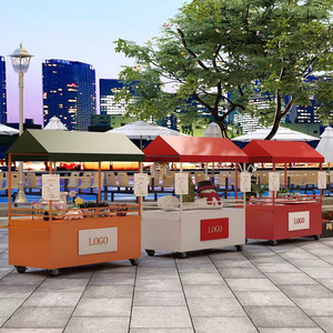 Remolque de Cocina Móvil para Exteriores para Todas las Estaciones |   Camión de Comida Totalmente Equipado para BBQ y <span class=keywords><strong>Pizza</strong></span> - Product Image 2