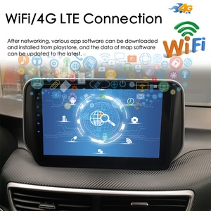 Autoradio 8 Go + 128 Go avec commande vocale IA et CarPlay pour HYUNDAI TUCSON IX35 2018-2020, Navigation GPS, Lecteur Multimédia Vidéo Android 13, 2 Din - Product Image 2