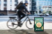 Sac à dos publicitaire portable avec écran LCD 12.1, 15, 18.5, 21.5 pouces – Affichage numérique portable pour publicité ambulante