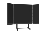 Téléviseur LED M-Shine série UT-COB 108 pouces couleur pleine, levage automatique, pliage manuel, résolution 2K/4K, étanche IP54, 3840Hz CMS
