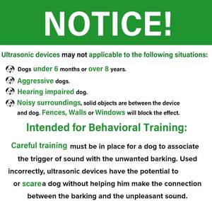 Amazon Bird House Stationaire Hond Afschrikmiddel Training Indoor <span class=keywords><strong>Outdoor</strong></span> Ultrasoon Sonische Anti Stop Geen Schors Controle-Apparaat - Product Image 5