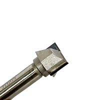 Outil de fraisage CNC PCD, routeur à profil de diamant polycristallin, bit 1/2x30 x H15 x 2T