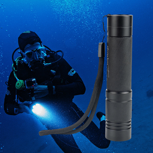 Torcia Subacquea LED T6 IPX6 Impermeabile, Luce per Immersioni con Batteria al Litio 18650, Portatile con Cordino da Polso - Product Image 1