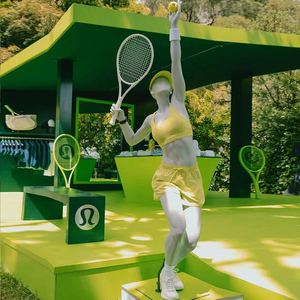 Maniquí de Fibra de Vidrio con Base Metálica <span class=keywords><strong>para</strong></span> Exhibición de <span class=keywords><strong>Ropa</strong></span> <span class=keywords><strong>Deportiva</strong></span>, Ideal <span class=keywords><strong>para</strong></span> Jugadores de Tenis Hombres y Mujeres, Guangzhou Healthy - Product Image 4