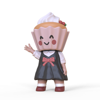 Ventes directes figurine personnalisée en résine de haute qualité pour la décoration de la chambre figurines souvenirs anime gâteau figure statue décor