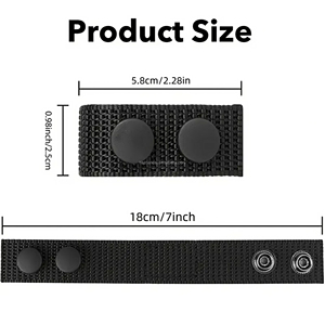 Attache-ceinture tactique en <span class=keywords><strong>nylon</strong></span> EDC pour extérieur, <span class=keywords><strong>boucle</strong></span> de ceinture portable en <span class=keywords><strong>sangle</strong></span>, attache-ceinture personnalisée à double <span class=keywords><strong>boucle</strong></span> à pression, <span class=keywords><strong>boucle</strong></span> de ceinture Meson Gear - Product Image 3