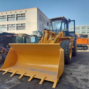 USED LiuGong 856 Wheeled Loader Yellow Hydraulic Closed Cab Construction Equipment - Product Image 4