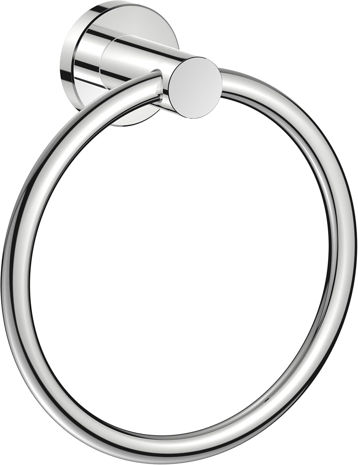 304 Stainless Steel Towel Ring Bathroom Towel Rack Round Handkerchief Hook