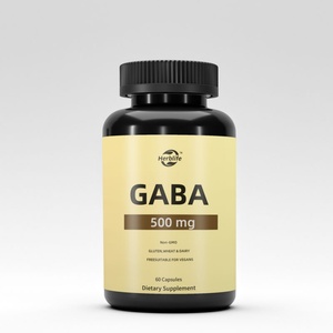 Cápsulas Veganas de GABA Naturales al por Mayor, ODM OEM, Suplemento para Dormir y Relajarse - Product Image 1